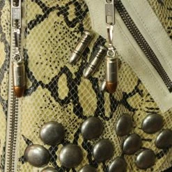 Double D Ranch Wear TIFFIANY'S CLOSET Snakeskin Leather Jacket