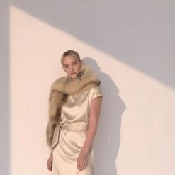 The Sparkling Spur Hats/Headbands/Scarves/Gloves Golden Isle Fox Stole