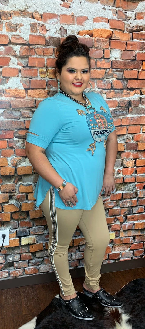 Discount 😀 Double D Ranch Wear Pueblo Petroleum Top Tops 🌟 7 Double D Ranch Wear Pueblo Petroleum Top Tops