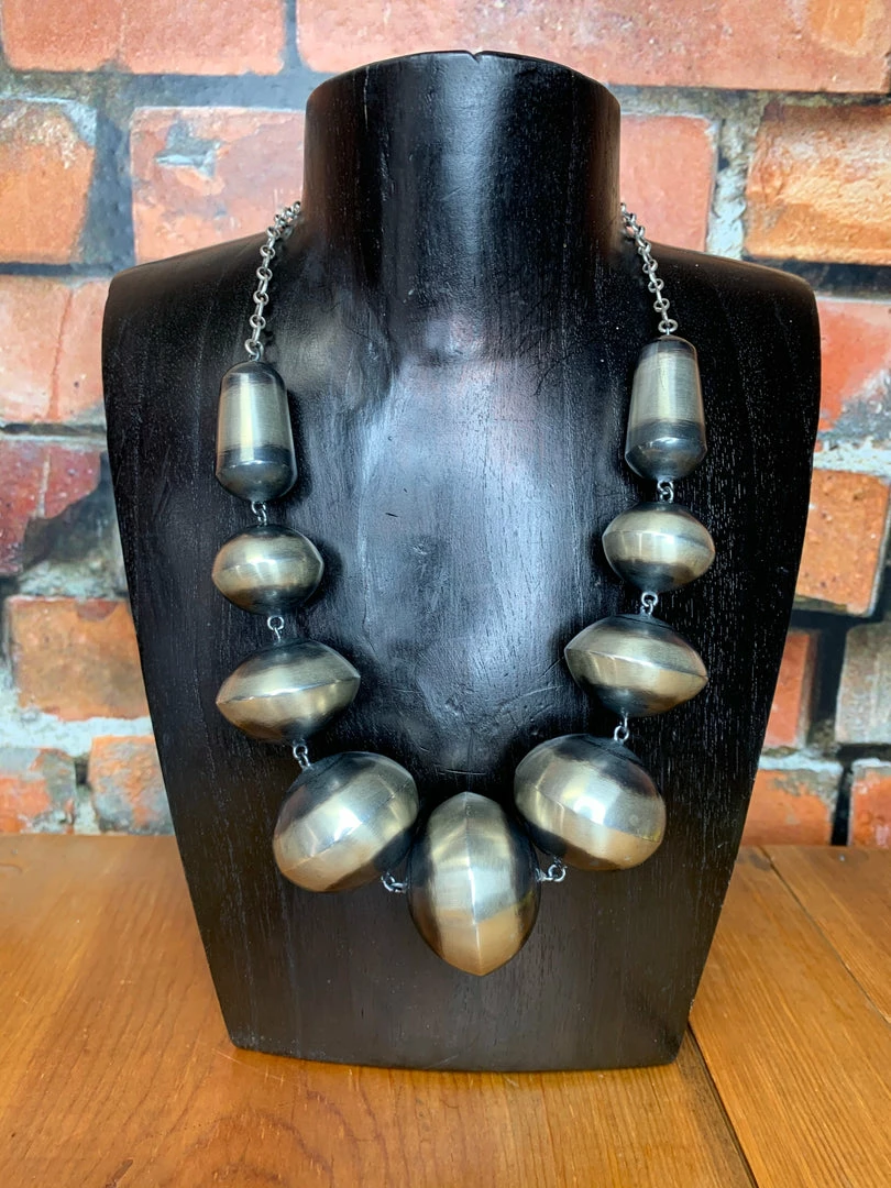 Best reviews of โญ Peyote Bird Designs Mega Silver Bead Necklace Jewelry ๐ 4 Peyote Bird Designs Mega Silver Bead Necklace Jewelry