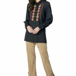 Best Pirce π Double D Ranch Wear Tops Saddle Mountain Tunic π 7 Double D Ranch Wear Tops Saddle Mountain Tunic