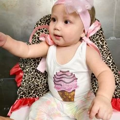 Cheap โ๏ธ The Sparkling Spur Kids Of A King Ice Cream Cone Onesie ๐ 19 The Sparkling Spur Kids Of A King Ice Cream Cone Onesie