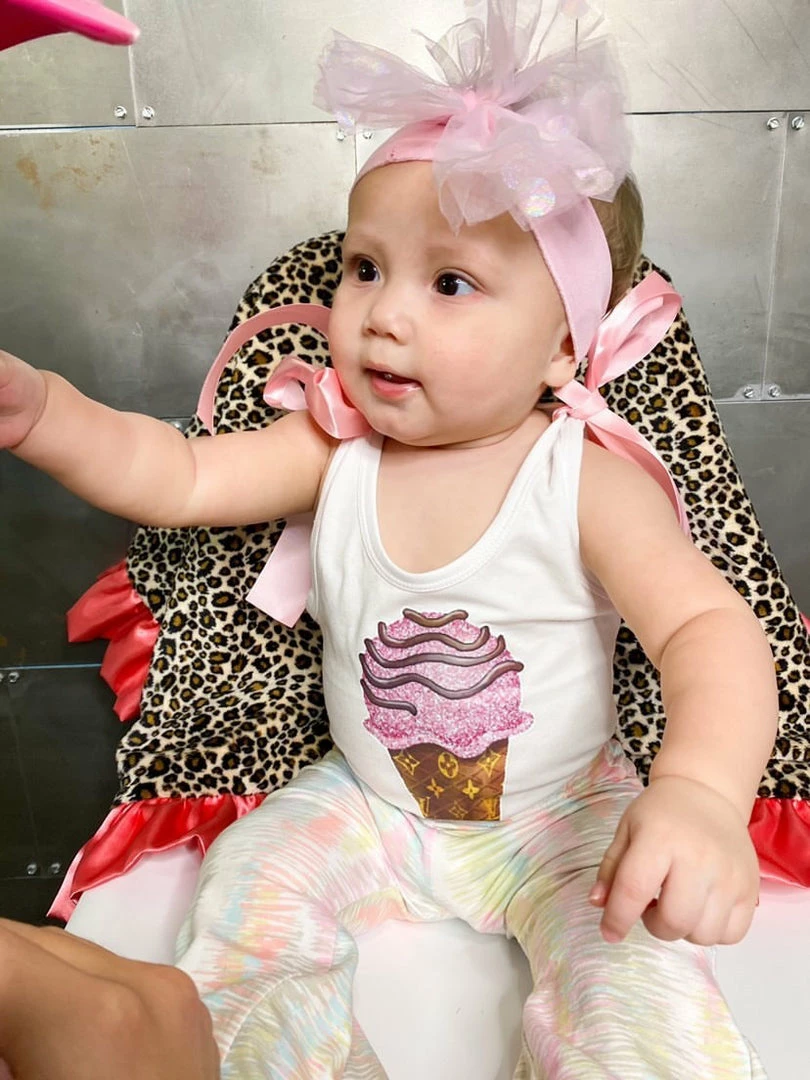 Cheap โ๏ธ The Sparkling Spur Kids Of A King Ice Cream Cone Onesie ๐ 11 The Sparkling Spur Kids Of A King Ice Cream Cone Onesie