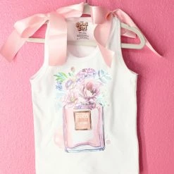 The Sparkling Spur Kids Of A King Coco Perfume Bottle Tank With Ribbons
