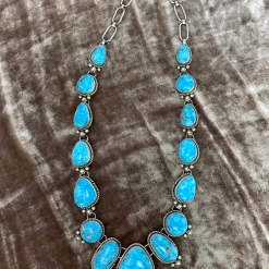 The Sparkling Spur Jewelry Kingman Turquoise Necklace